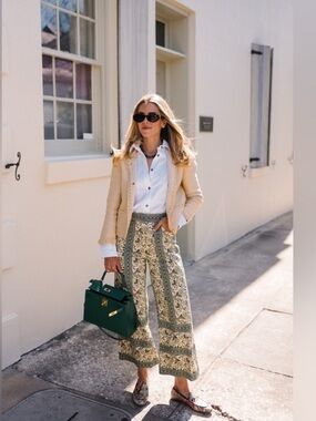 Julia Amory Babe Pant - Garden Jonchet Chintz